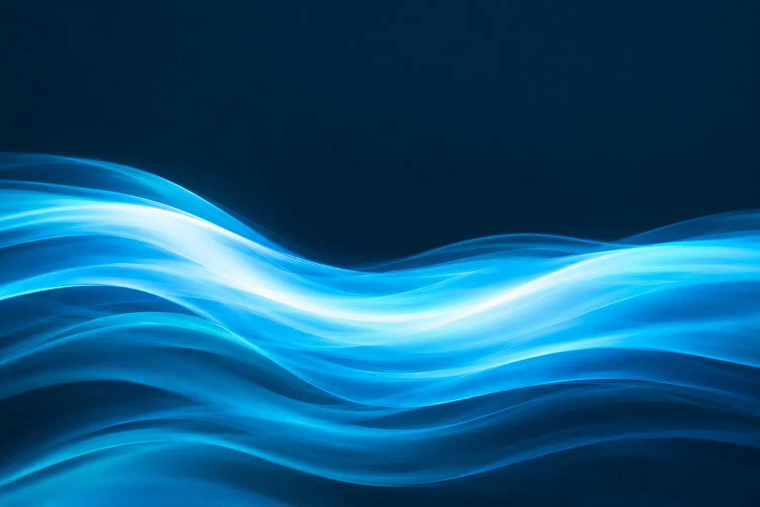 Blue Wave Background