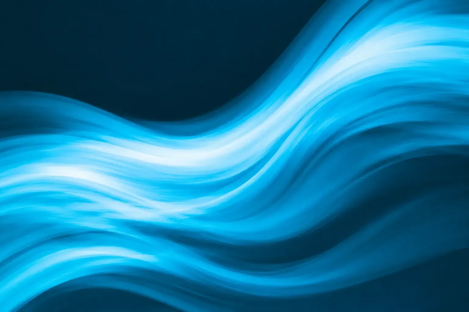 Blue Waves Background