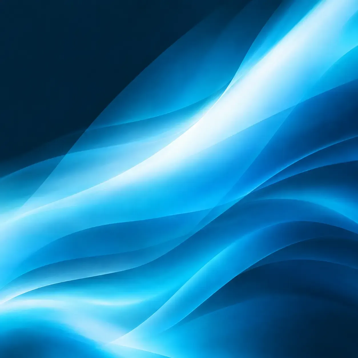 Blue Waves Background